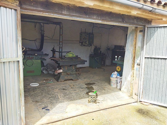 Rural retreat smallholding with joinery workshop