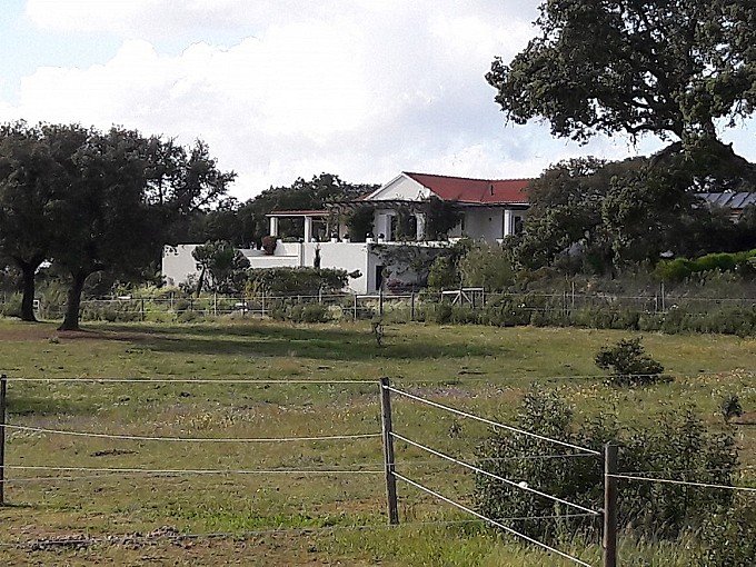 Equestrian centre, cottage and house